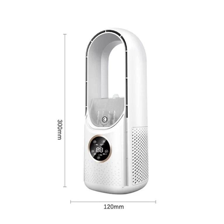 Bladeless Silent Portable Air Conditioner Home Office Cooler