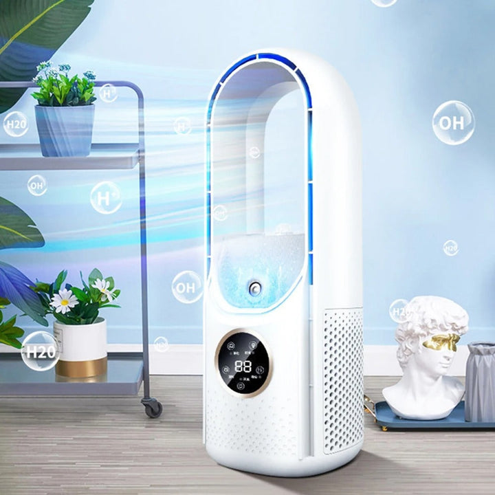 Bladeless Silent Portable Air Conditioner Home Office Cooler