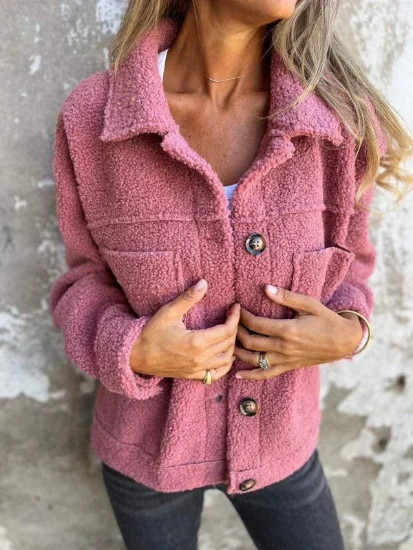 Nellie | Women's Cropped Lapel Jacket