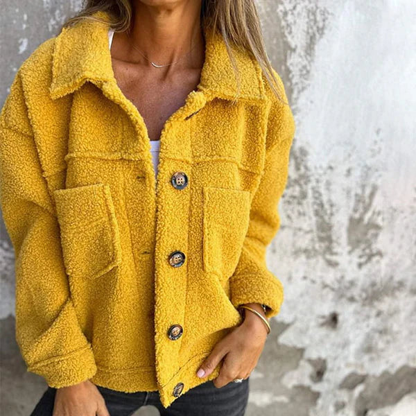 Nellie | Women's Cropped Lapel Jacket