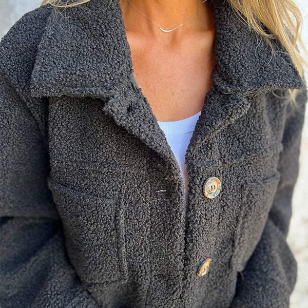 Andrea | Women's Cropped Lapel Jacket