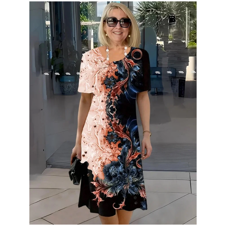 Esme | Women's Printed Midi Dress