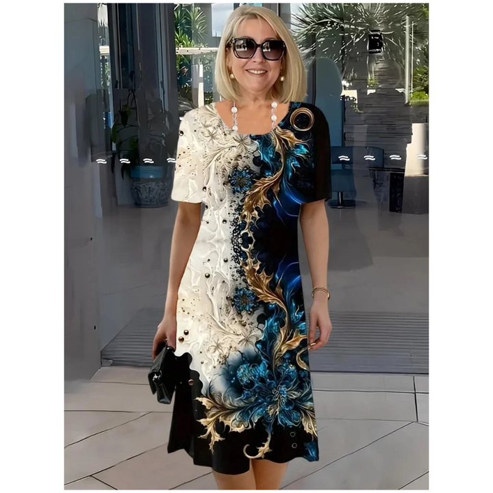 Esme | Women's Printed Midi Dress