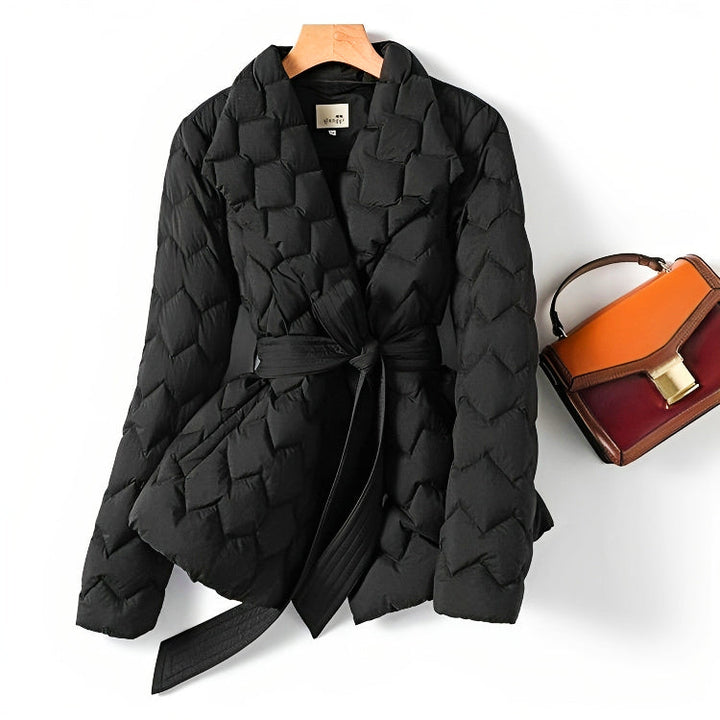 Isobel | Women's Belted Quilted Puffer Jacket