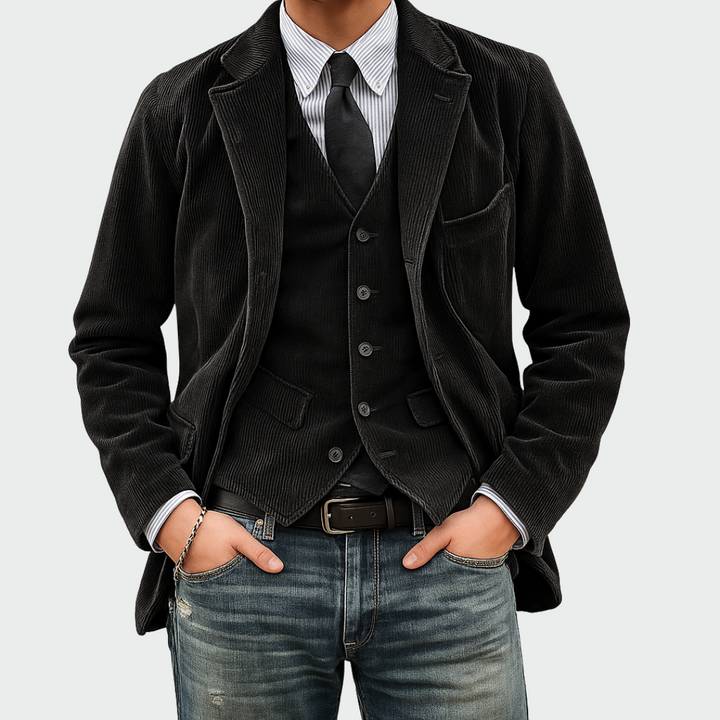 George | Men's Tailored Blazer and Waistcoat Set