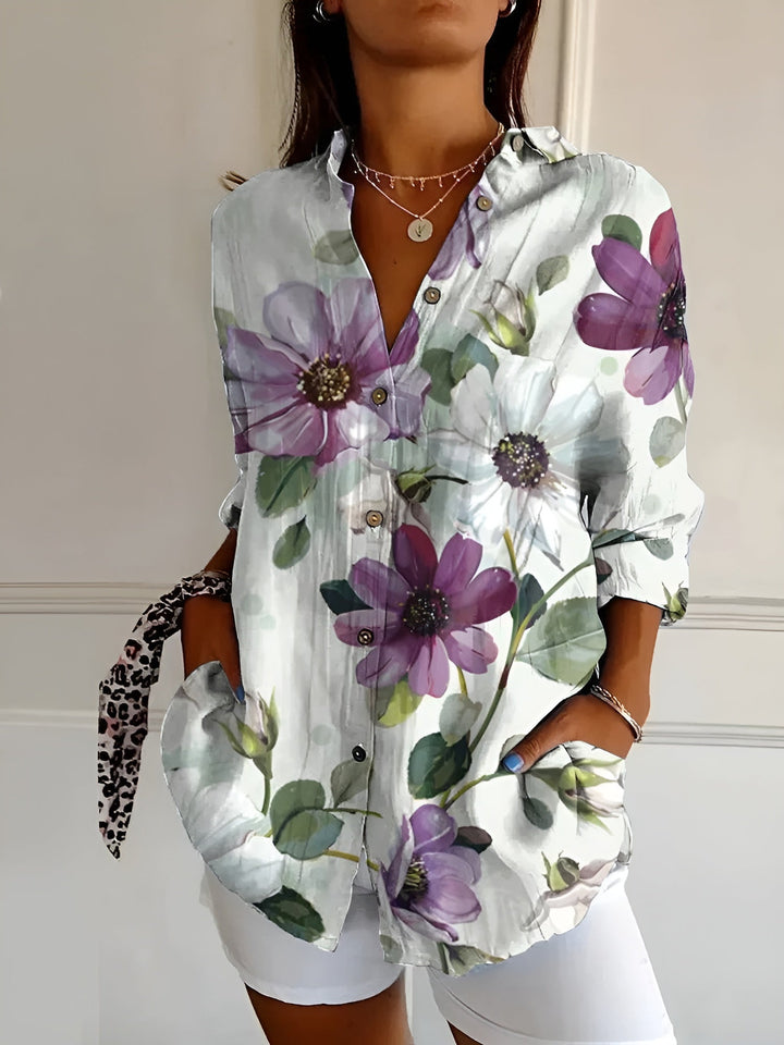 Women's Playful Print Blouse