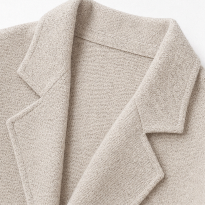 Nerissa | Women's Longline Open-Front Winter Coat with Pockets