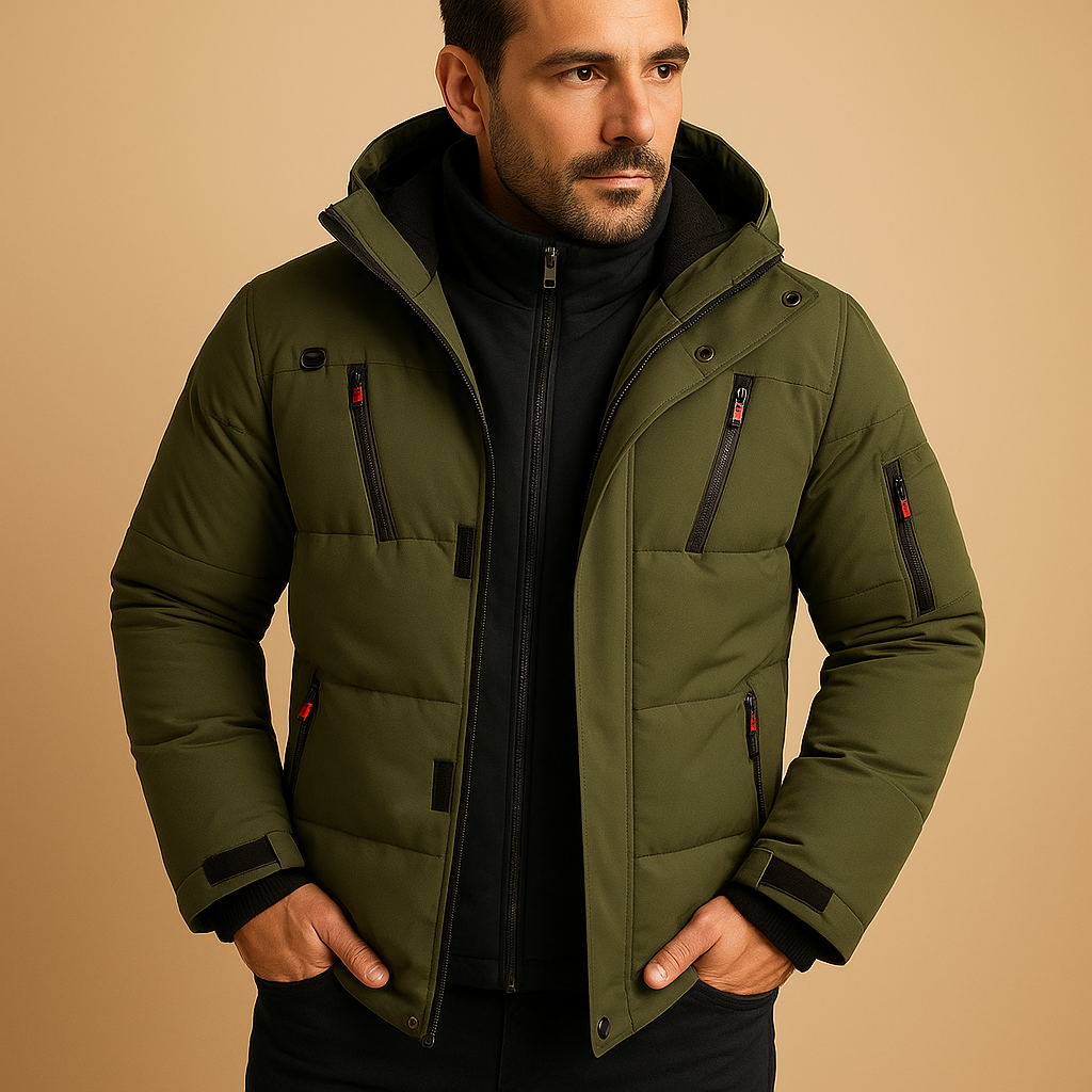 Graham | Men's Insulated Zip-Up Winter Jacket