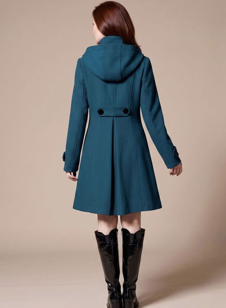 Brenda | Women's Tailored Wool-Blend Winter Coat