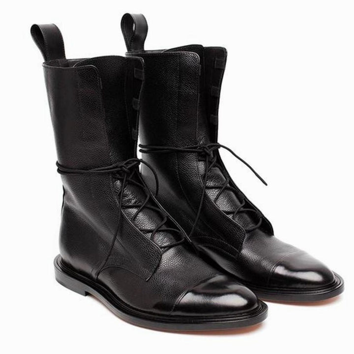 Kendra | Women's Classic Leather Lace-Up Ankle Boots