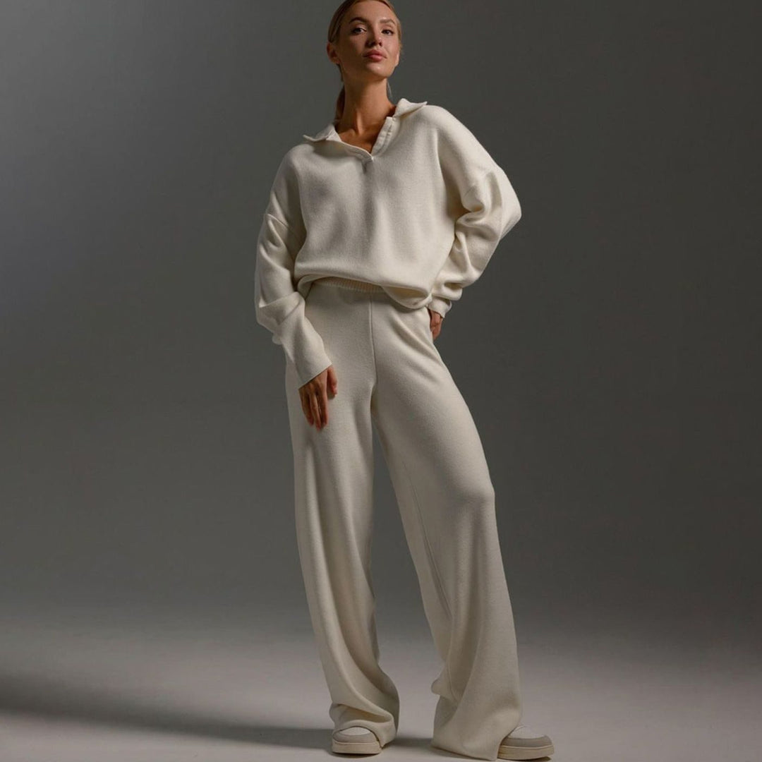 Daisy | Women's Wide-Leg Knitted Lounge Set