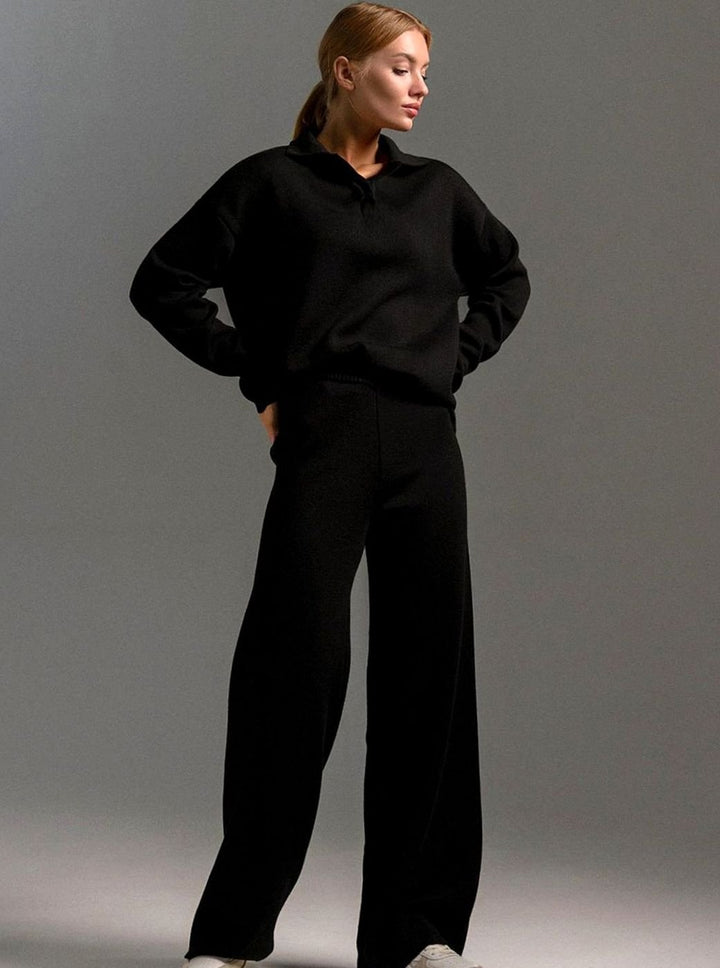 Daisy | Women's Wide-Leg Knitted Lounge Set