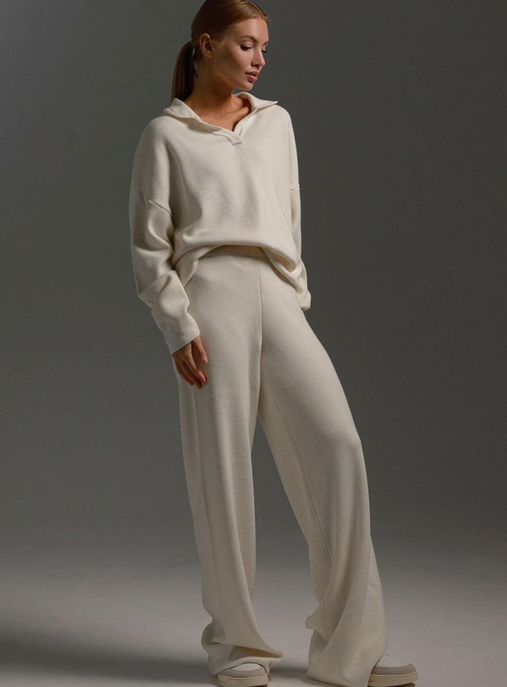 Daisy | Women's Wide-Leg Knitted Lounge Set