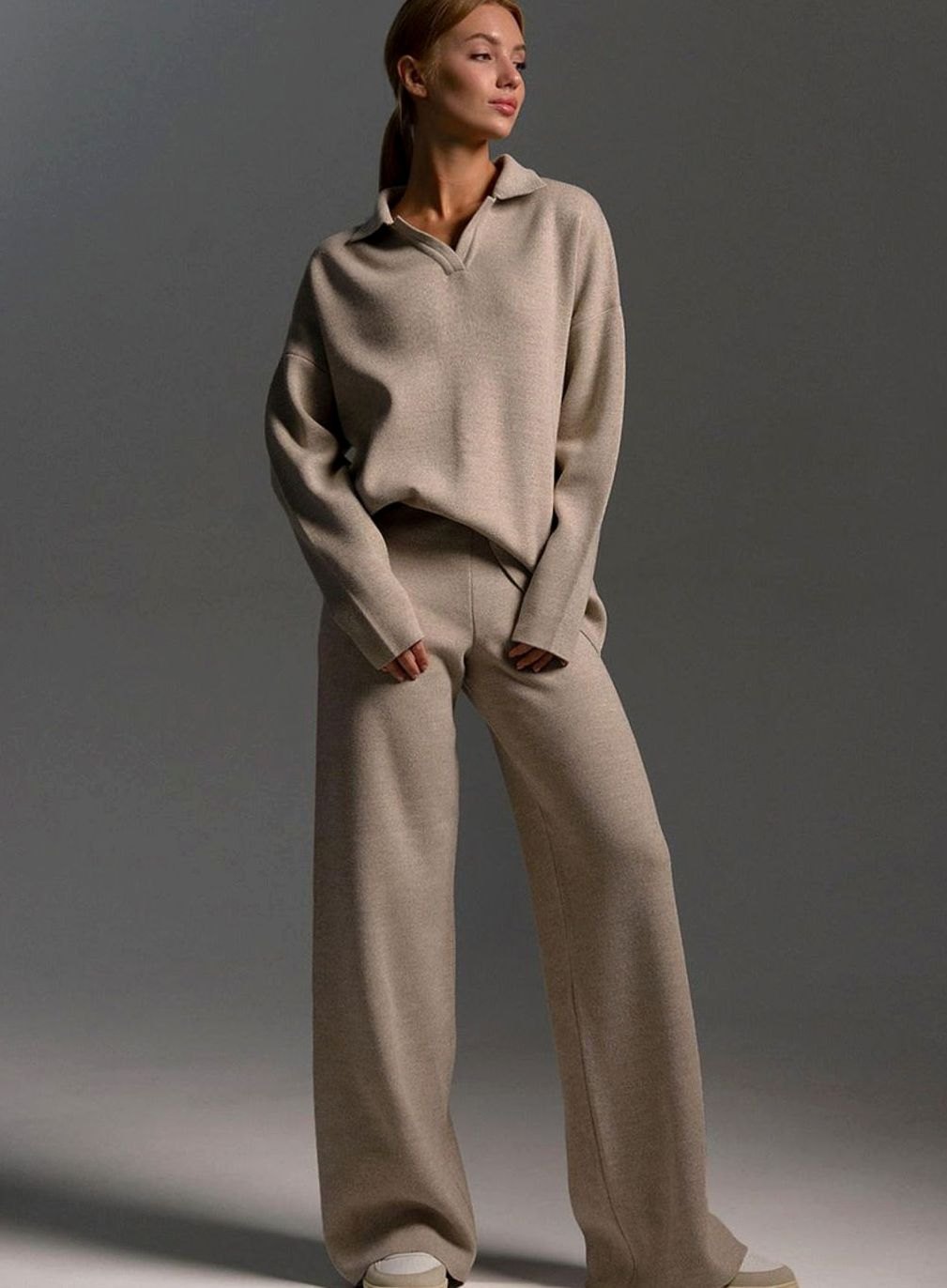Daisy | Women's Wide-Leg Knitted Lounge Set