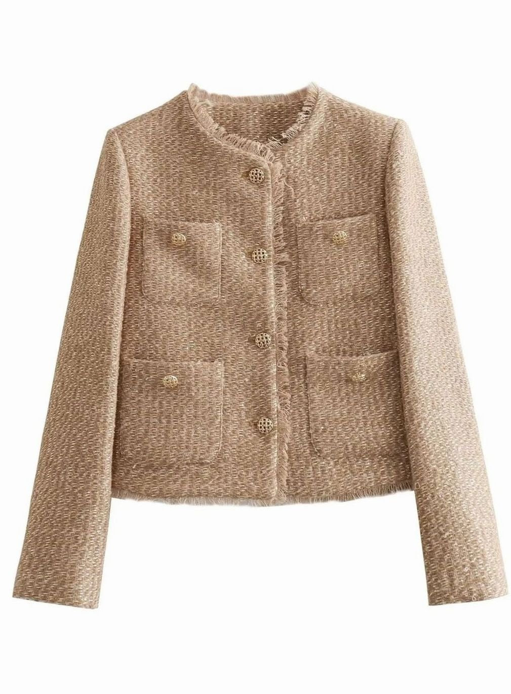 Millie | Women's Cropped Tweed Blazer