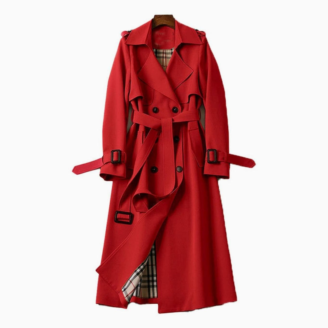 Sienna | Women's Long Belted Trench Coat