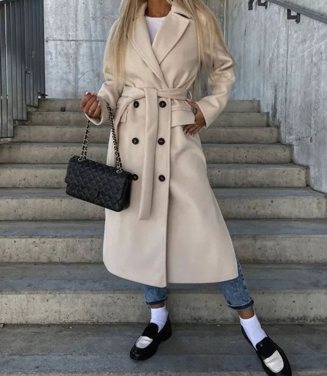 Holly | Women's Long Tailored Coat