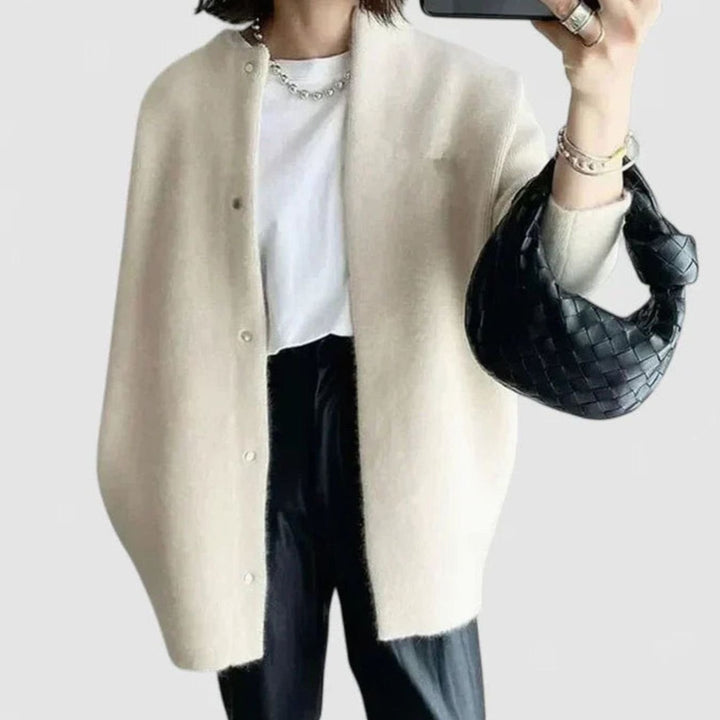 Ida | Women's Oversized Button Front Knit Cardigan