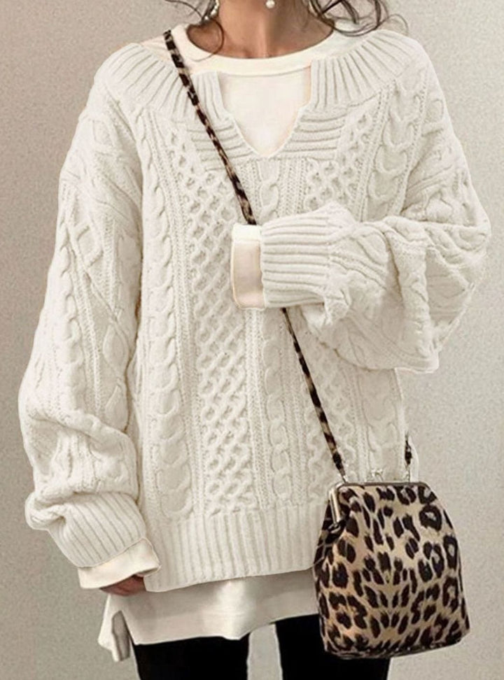 Lola | Women's Oversized Cable Knit Jumper