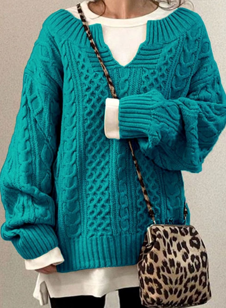 Lola | Women's Oversized Cable Knit Jumper