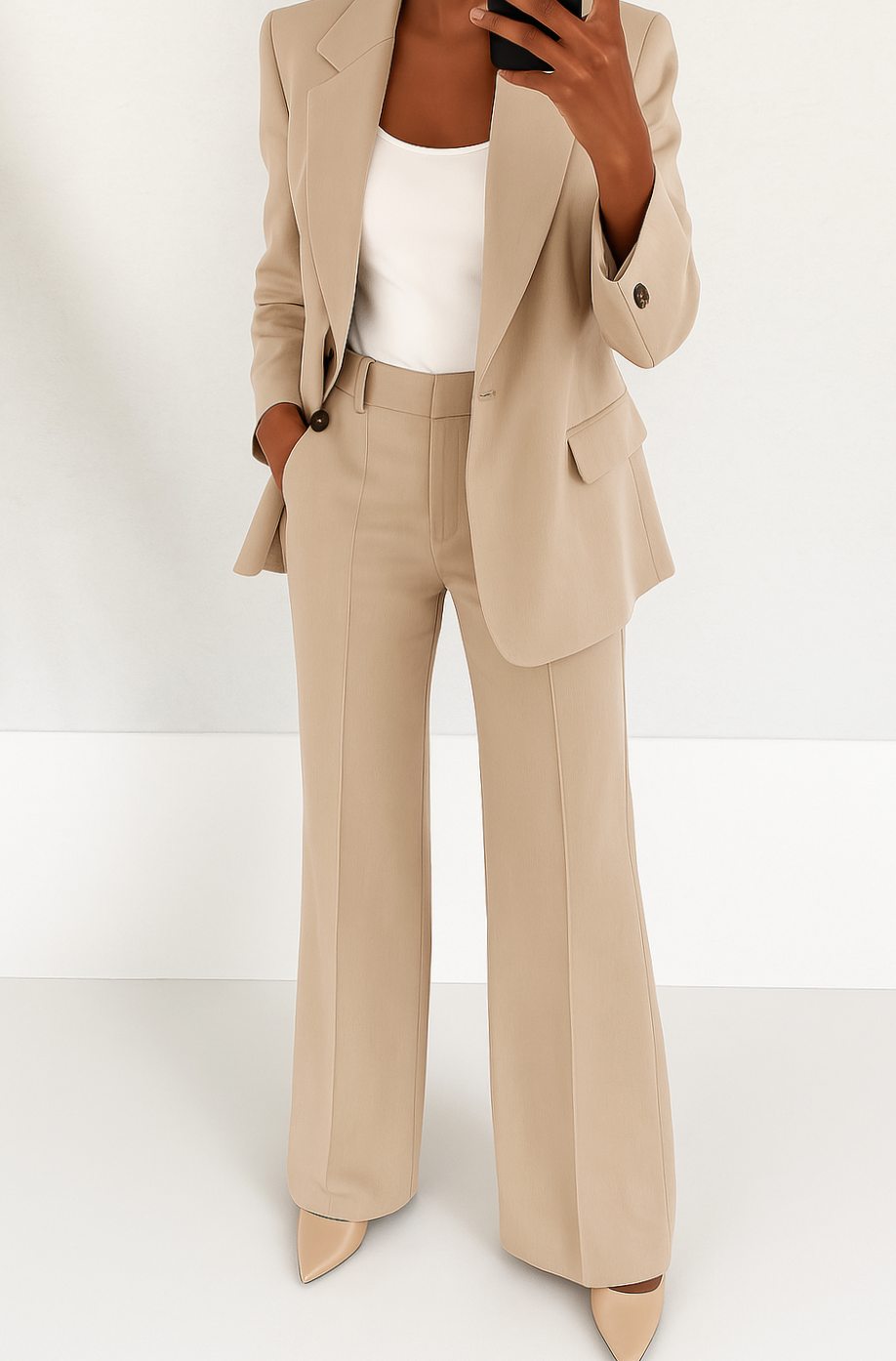 Georgia | Women's Tailored Blazer and Trouser Suit Set