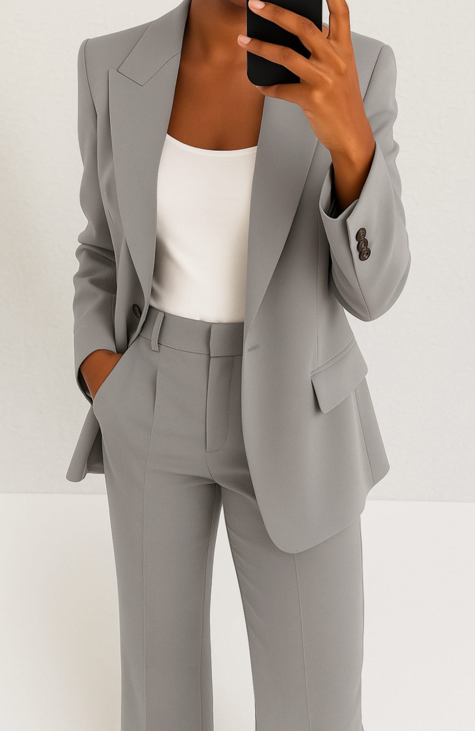 Georgia | Women's Tailored Blazer and Trouser Suit Set