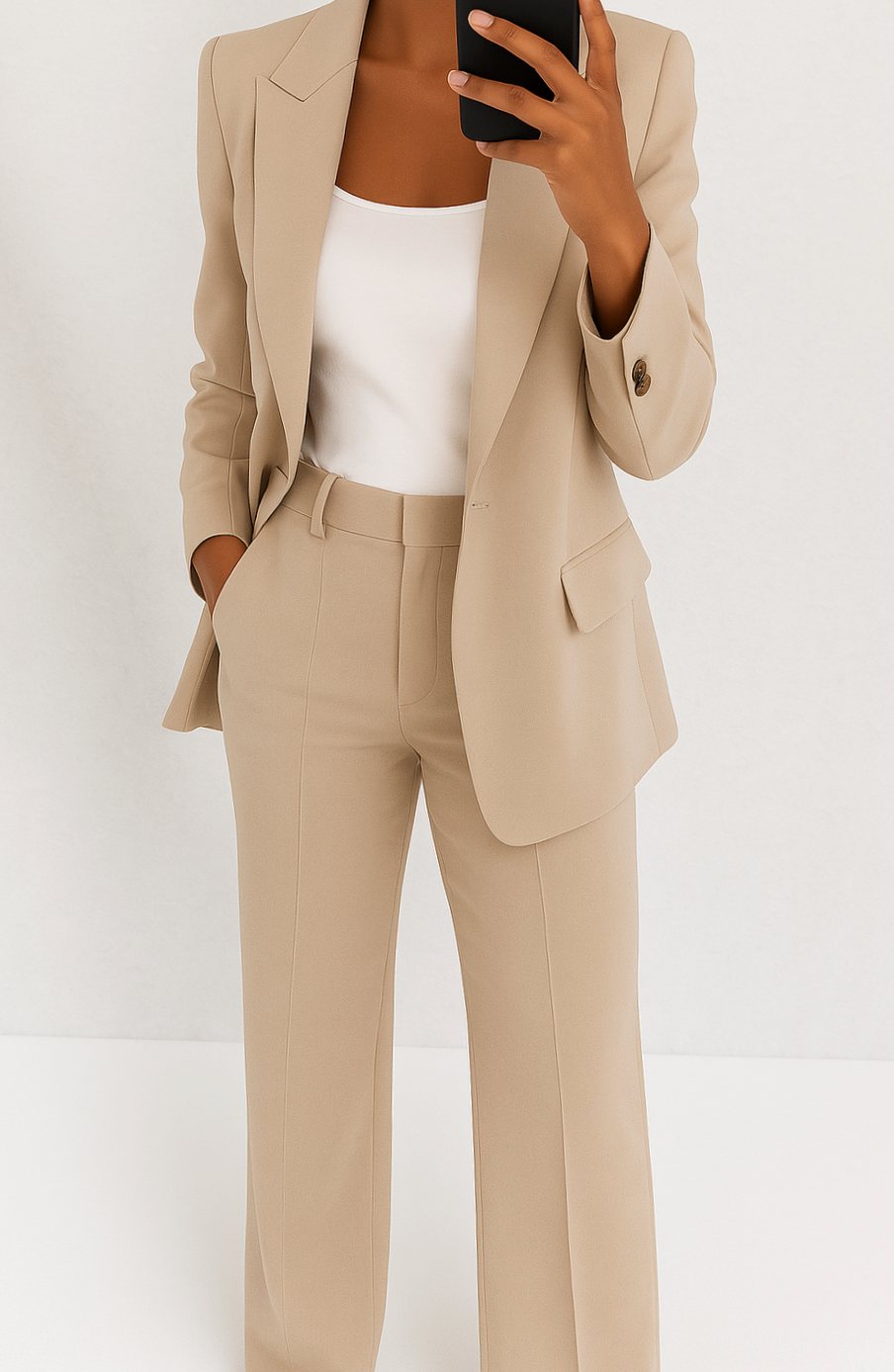 Georgia | Women's Tailored Blazer and Trouser Suit Set