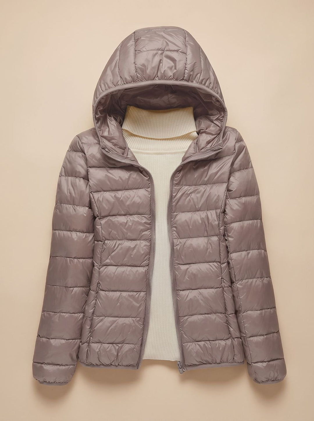 Amber | Women's Lightweight Hooded Puffer Coat