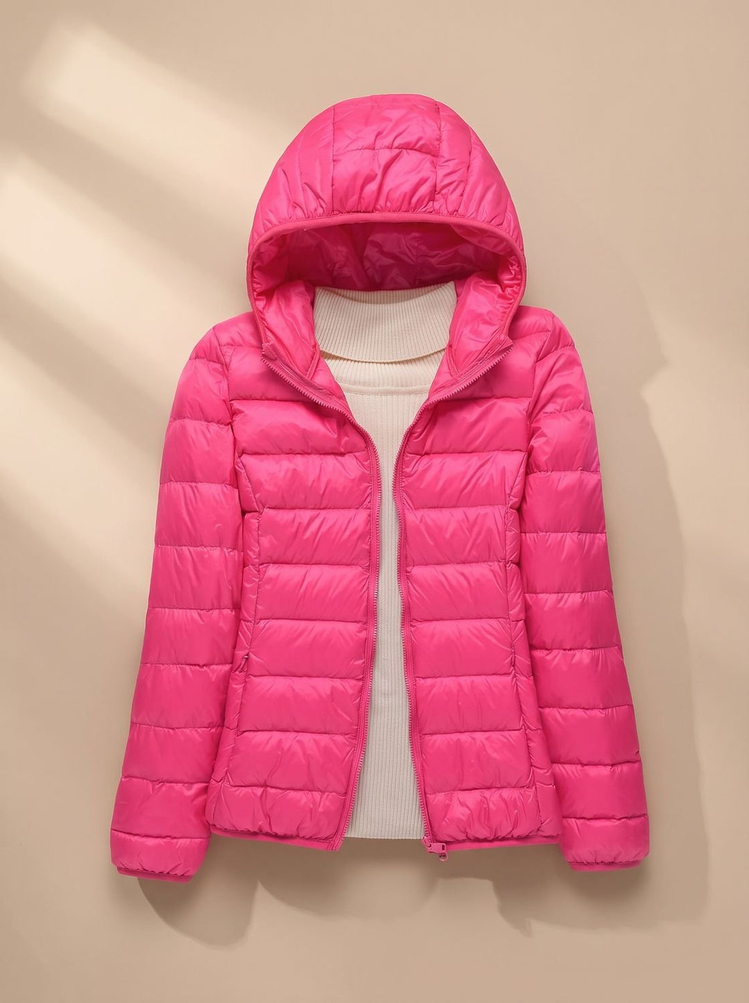 Amber | Women's Lightweight Hooded Puffer Coat