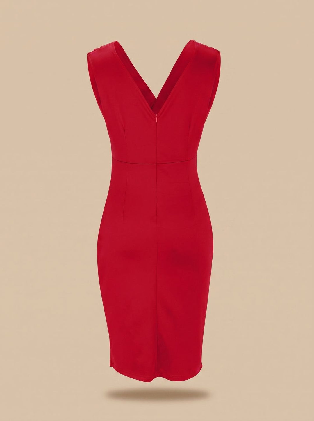 Zoe | Women's Ruched Bodycon Midi Dress