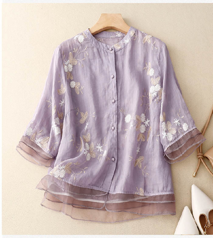 Women's Embroidered Blouse