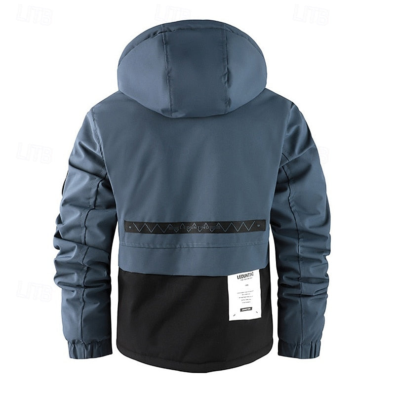 Ivor | Men's Waterproof Hooded Utility Jacket